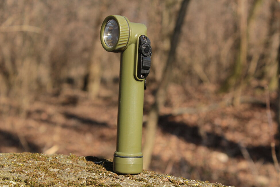 Mil-Tec Army 6 LED Flashlight 16cm, Olive