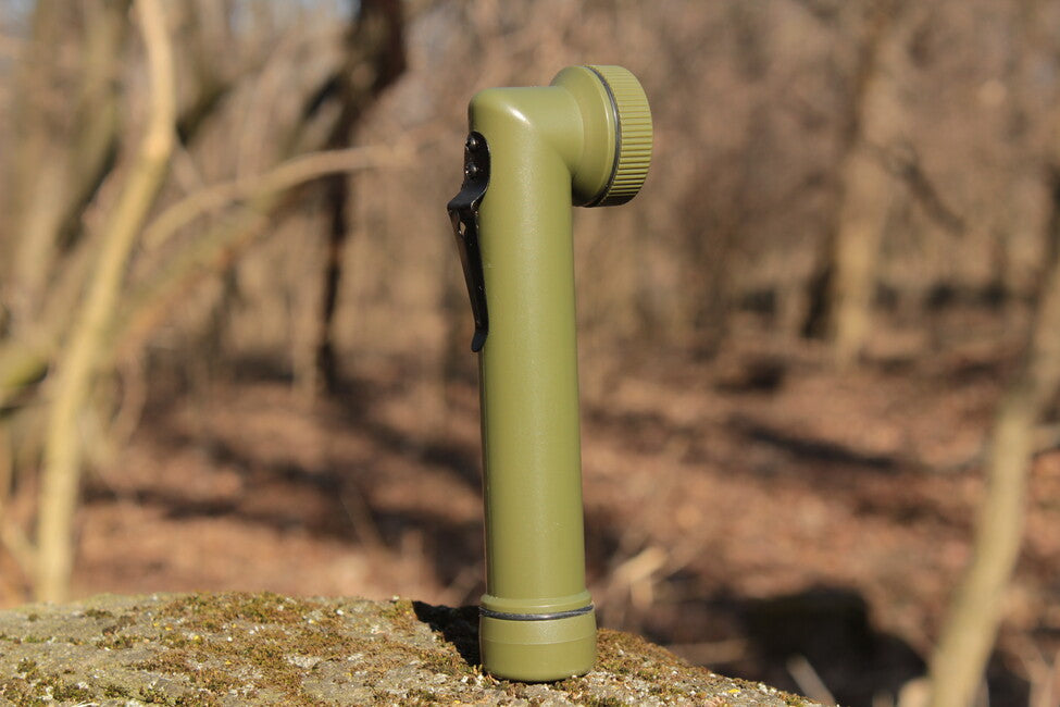 Mil-Tec Army 6 LED Flashlight 16cm, Olive