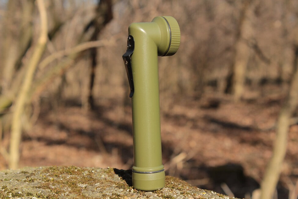 Mil-Tec Army 6 LED Flashlight 16cm, Olive