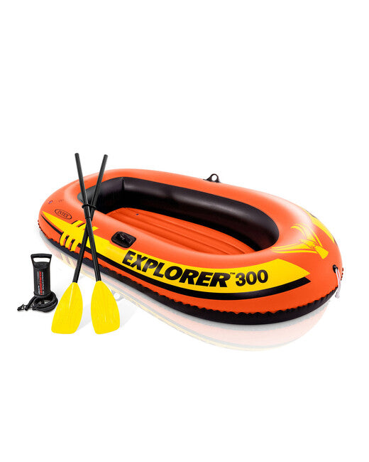 Intex Explorer Pro Φουσκωτό Σκάφος 300 Set