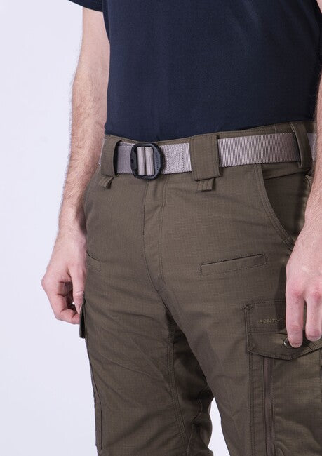 Pentagon Komvos Single Tactical Belt 3.7cm, Black