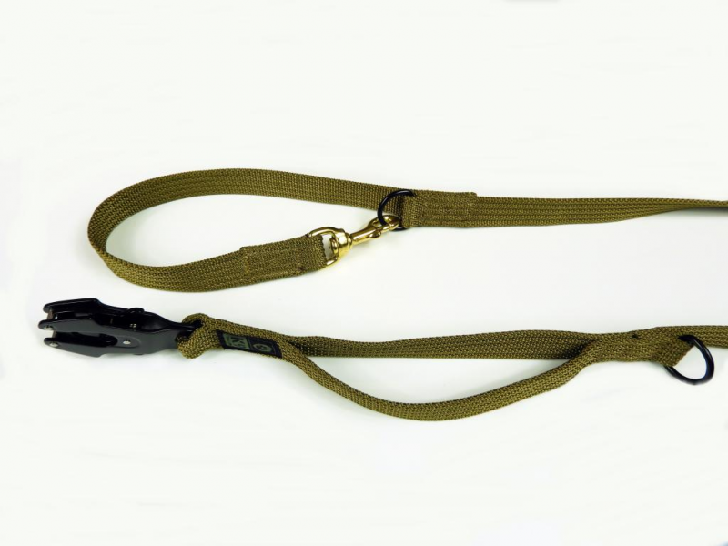 K9 Thorn Detachable Lead with Front Handle Kong Frog, Coyote
