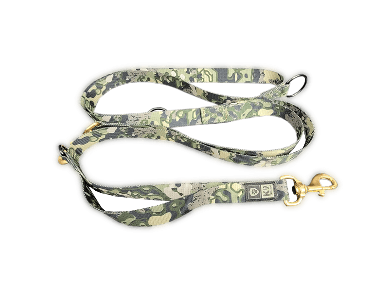 K9 Thorn Removable Leash with Front Handle, Map