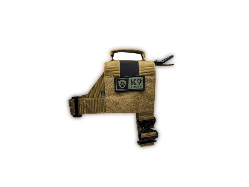 K9 Thorn Bravo Harness, Brown Coyote