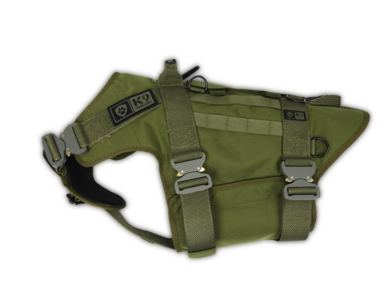 K9 Thorn Harness Cordura, Olive