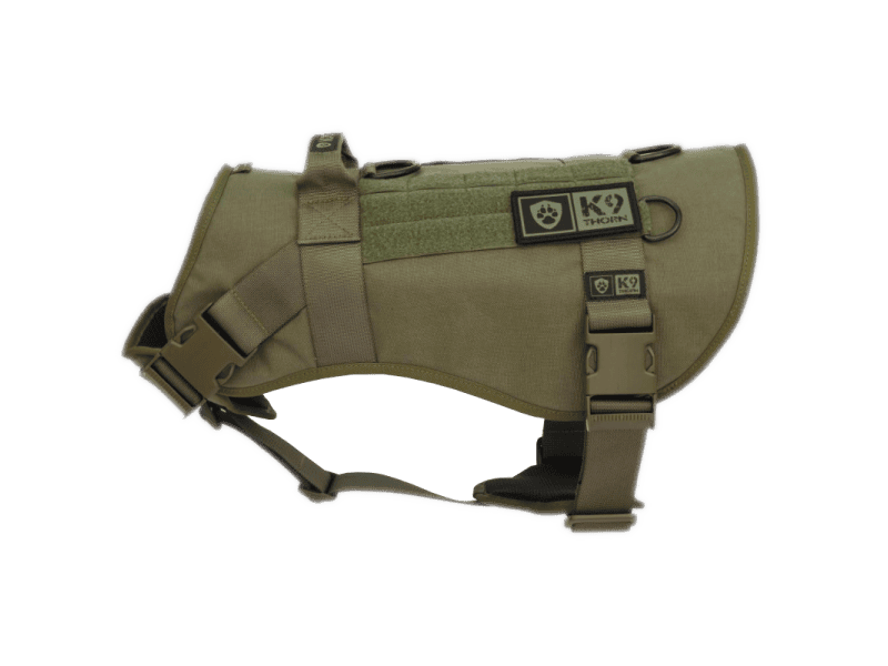 K9 Thorn Harness with Reflective Element Echo L, Olive