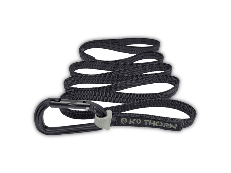 K9 Thorn Anti-Slip Leash Express 100cm, Black