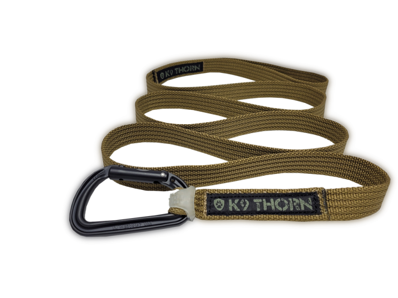 K9 Thorn Express Leash 100cm, Black Coyote