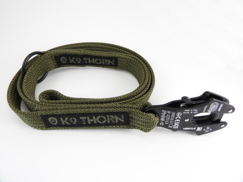 K9 Thorn Kong Frog Leash 200cm, Olive