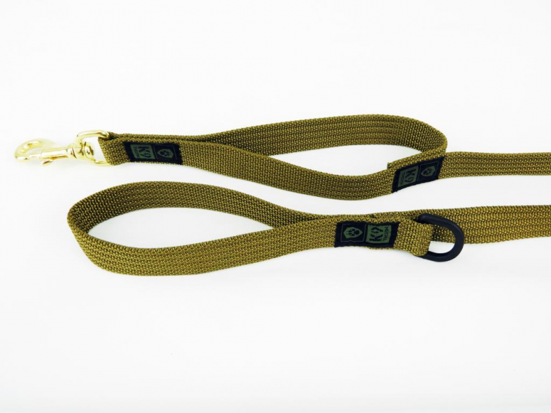 K9 Thorn Leash with 2 Handles 150cm, Coyote