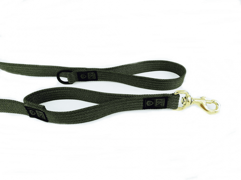 K9 Thorn Leash with 2 Handles 150cm, Olive