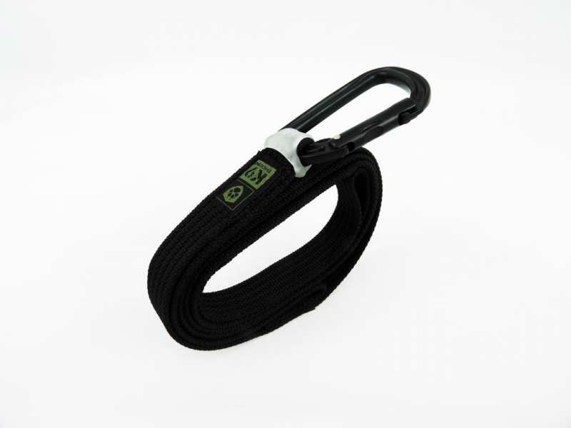 K9 Thorn Leash with 2 Handles Express 100cm, Black