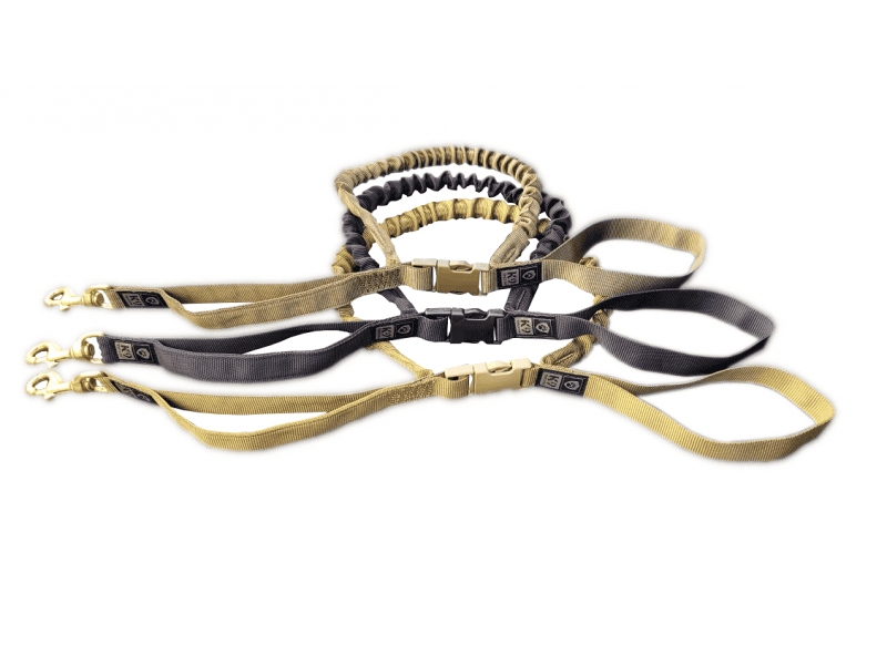 K9 Thorn Leash with Shock Absorber 45/120cm, Coyote