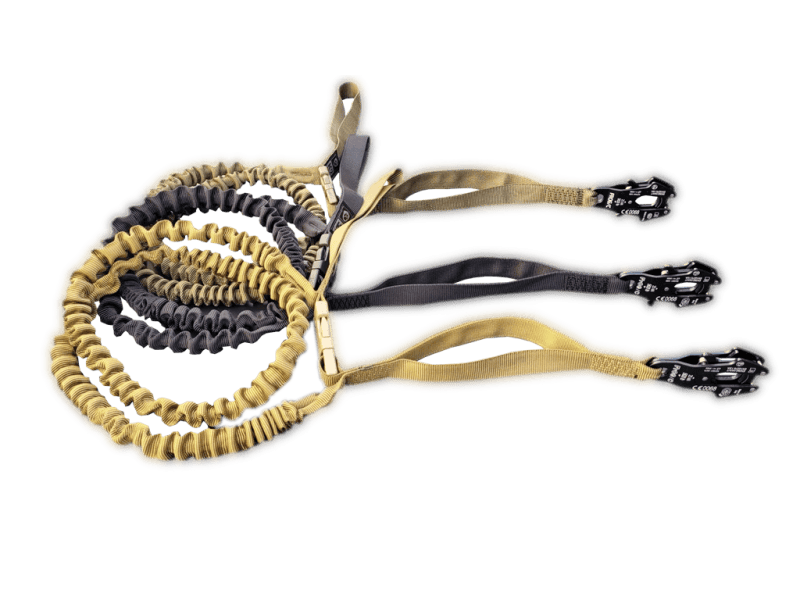 K9 Thorn Leash with Shock Absorber Kong Frog 45/120cm, Coyote