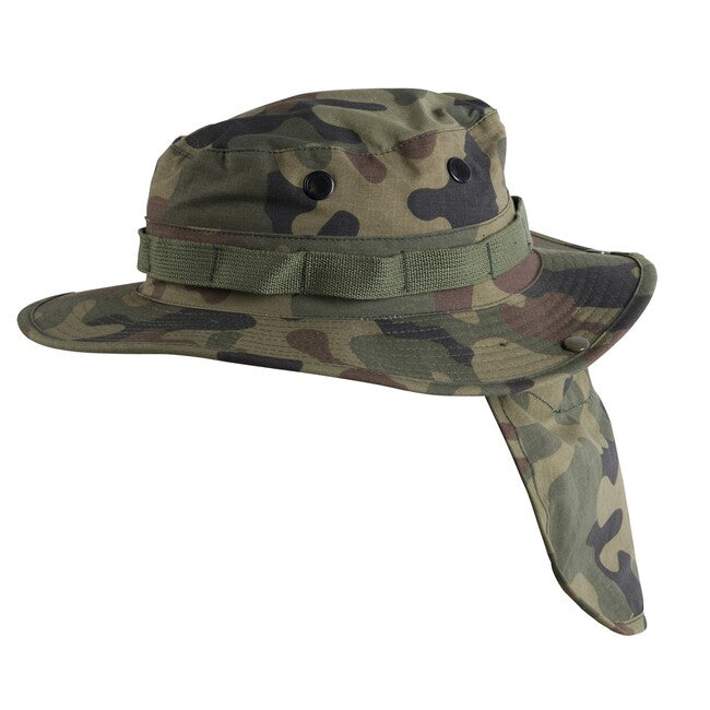 Helikon-Tex BOONIE Hat PolyCotton Ripstop, PL Woodland