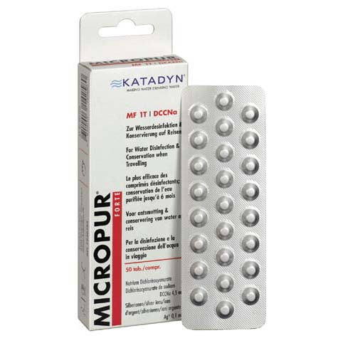 Katadyn Water Disinfection Tablets Forte 50pcs