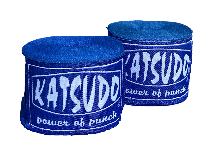 Katsudo Elasticated Hand Wraps Path, Blue