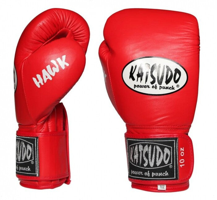 Katsudo Hawk Boxing Gloves, Red