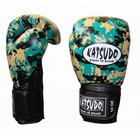 Katsudo Kink Boxing Gloves, Army