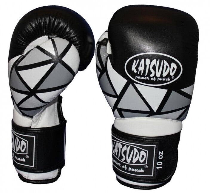 Katsudo Kink Boxing Gloves, Black