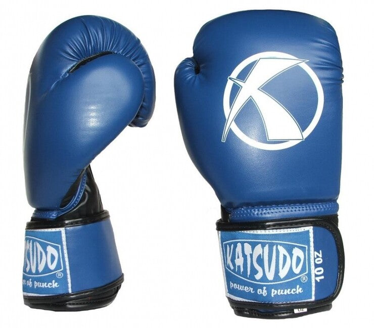 Katsudo Punch II Boxing Gloves, Blue