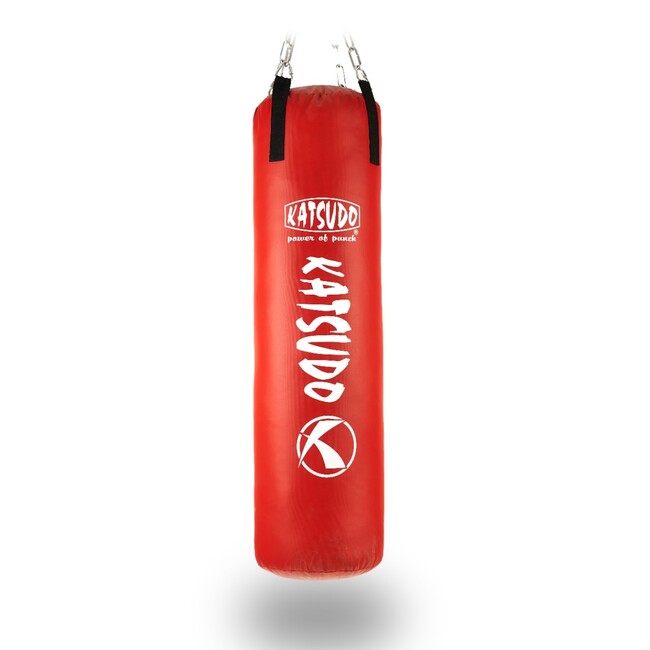 Katsudo Texa Canvas Punching Bag, Red