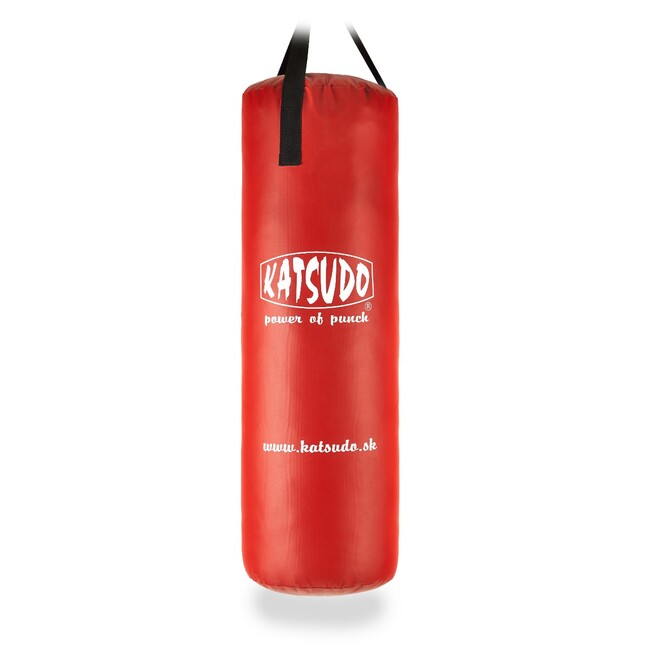 Katsudo Texa Canvas Boxing Bag, Red