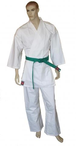 Katsudo Tiger Karate Kimono, White