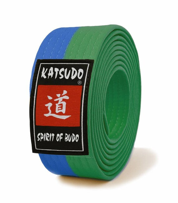 Katsudo opasok obi Master, zeleno modrý