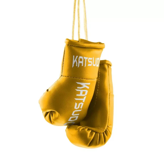 Katsudo Miniglo Miniature Gloves Box, Yellow