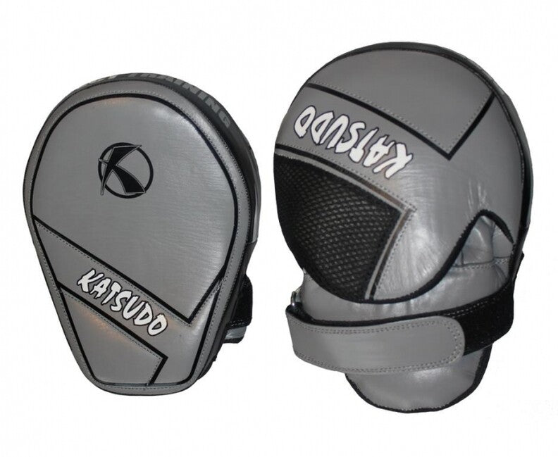 Katsudo Perfect Boxing Gloves, Black and Grey