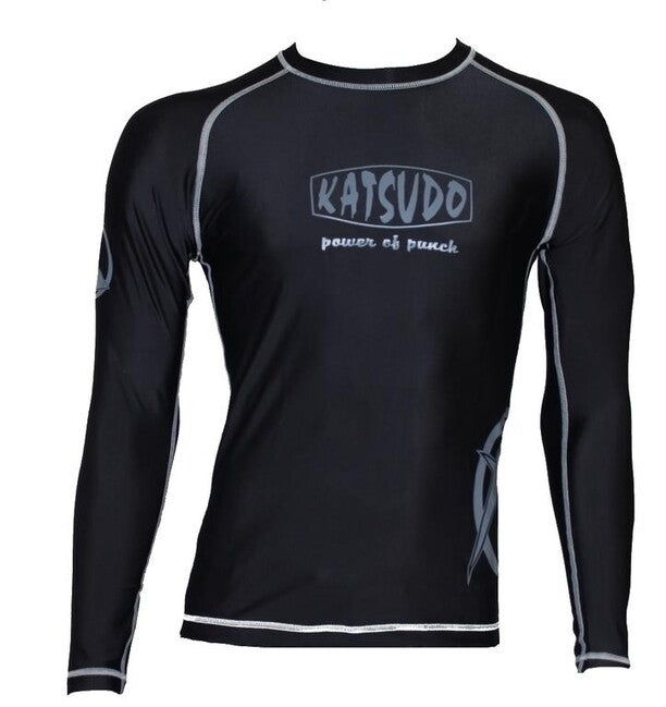 Katsudo Virago Functional Long Sleeve T-Shirt, Black