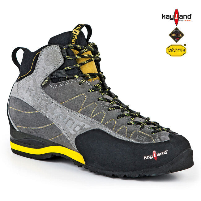Kayland Vertigo K Mid GTX Approach Shoe 008M, Shark/Taxi