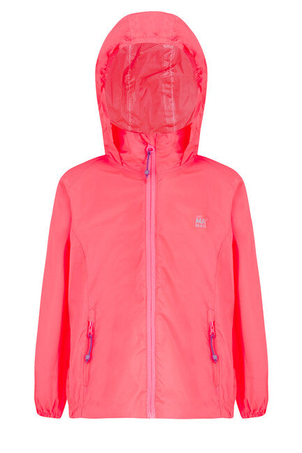 Mac in a Sac Origin 2 Kids Waterproof Jacket, Watermelon