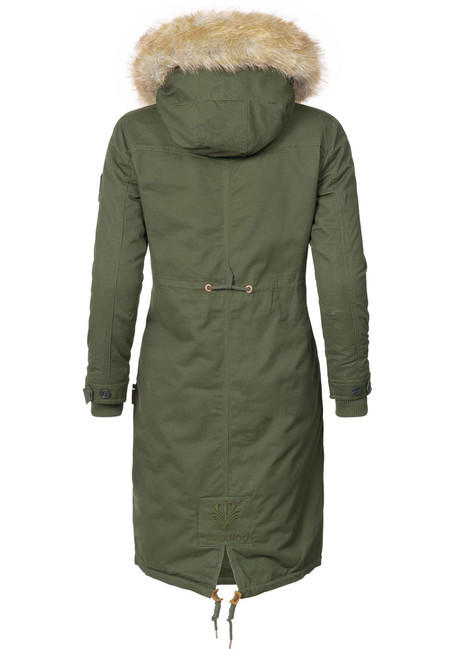 Navahoo KIN-JOO Women's Winter Jacket with Hood and Fur
