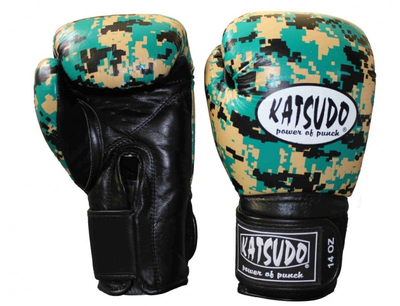 Katsudo Kink Boxing Gloves, Army