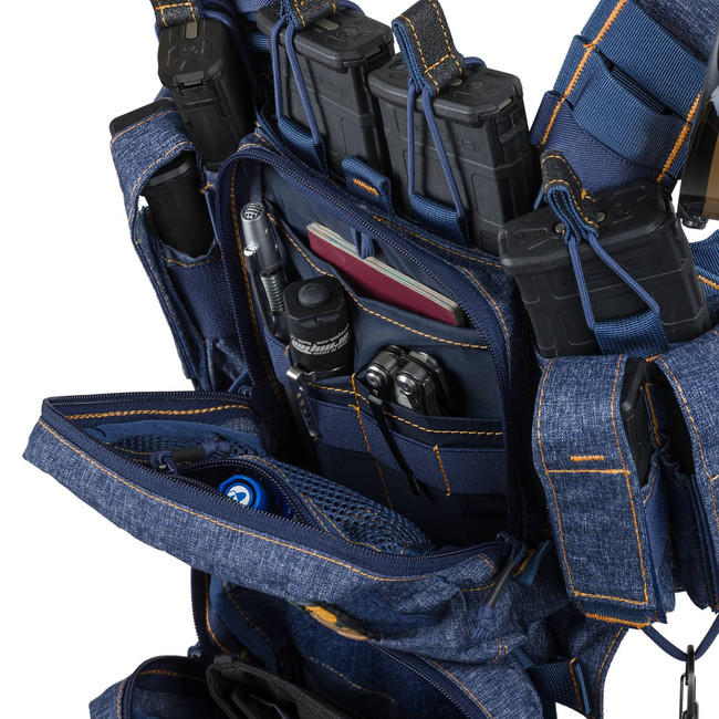Helikon-Tex Training Mini Rig® Tactical Vest, Blue Melange