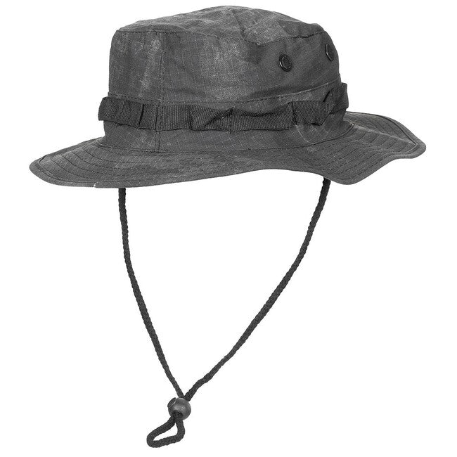 MFH American GI Bush Hat Rip-Stop with Cord, HDT-Camo LE