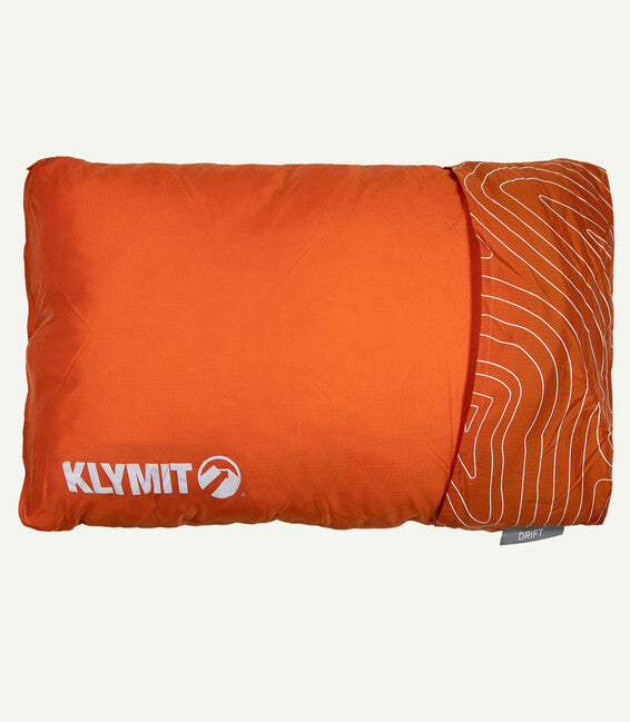 Klymit Drift Pillow Travel Pillow Large, Orange