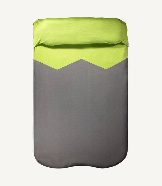Klymit Double V Sheet Sleeping Pad Protective Cover, Green Grey