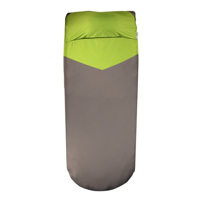 Klymit Luxe V Sheet XL Sleeping Pad Protective Cover, Green-Grey