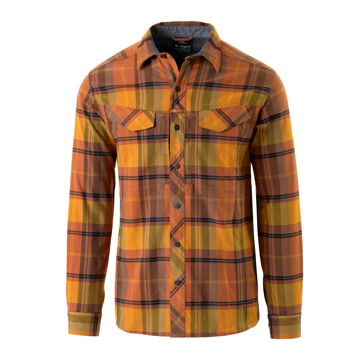 Helikon-Tex Defender Mk2 Nylon Sorona Blend košeľa, Evening Pumpkin Plaid