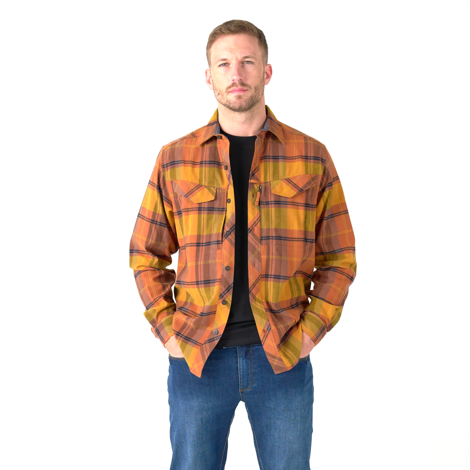 Helikon-Tex Defender Mk2 Nylon Sorona Blend košeľa, Evening Pumpkin Plaid