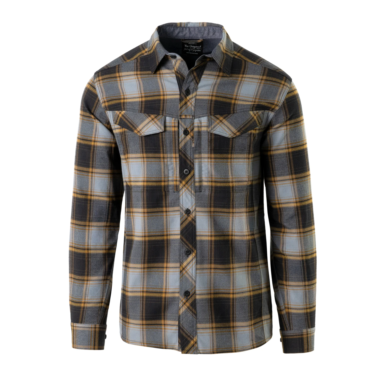 Helikon-Tex Defender Mk2 Nylon Sorona Blend košeľa, Dark Ochre Plaid