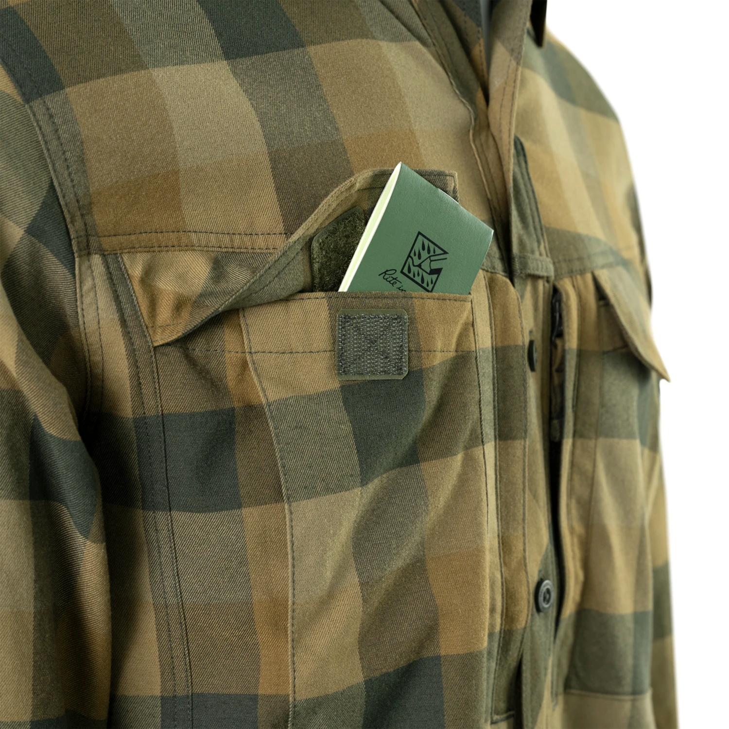 Helikon-Tex Defender Mk2 Nylon Sorona Blend košeľa, Dark Ochre Plaid