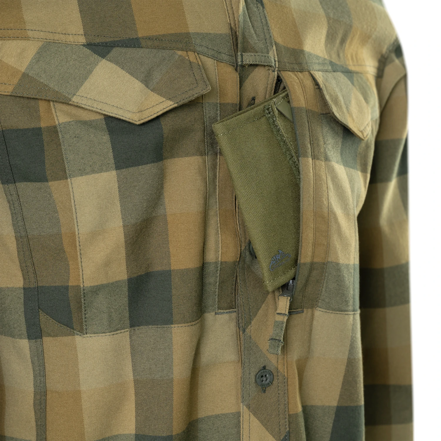 Helikon-Tex Defender Mk2 Nylon Sorona Blend košeľa, Evening Pumpkin Plaid
