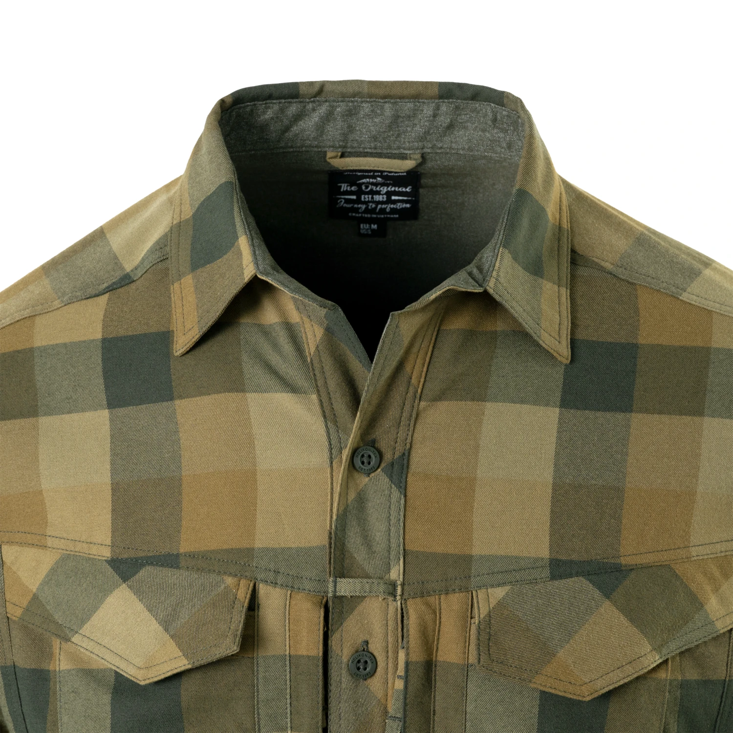 Helikon-Tex Defender Mk2 Nylon Sorona Blend košeľa, Bayou Moss Checkered