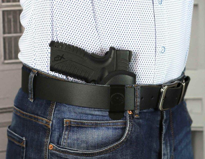 Falco Smith IWB Nylon Holster for CZ P07, Black Right
