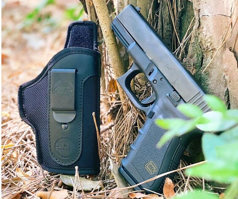 Falco Smith IWB Nylon Holster for Glock 26, Black, Right