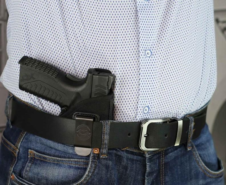 Falco Nylon Holster for Concealed Carry HK P30, Black Right Hand